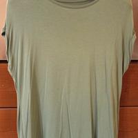 T-shirt verde Anna Field