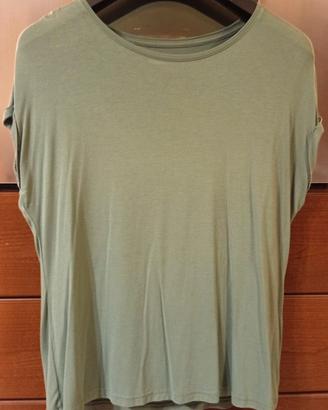T-shirt verde Anna Field