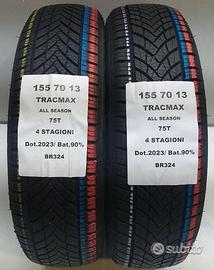 2 gomme 155 70 13 tracmax br324