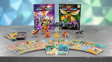 Lotto Invizimals: 9 Personaggi 3D + Carte + Album