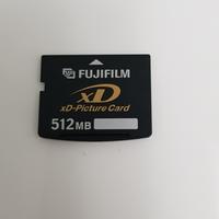 Fujifilm XD Picture card 512MB.