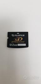 Fujifilm XD Picture card 512MB.