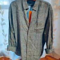 camicia in lino celio