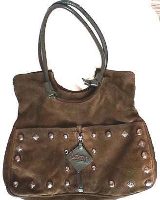 Borsa Versus Versace in camoscio verde oliva 