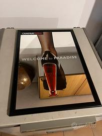 Campari Soda specchio pubblicitario vintage