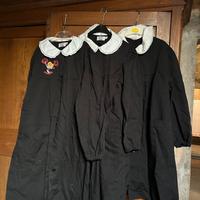 3 grembiuli nero bambina 6/7/8 anni