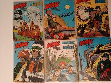 fumetti Kirk western
