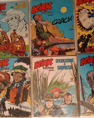 fumetti Kirk western
