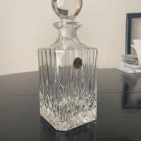 bottiglia cristallo RCR whisky nuova