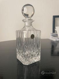 bottiglia cristallo RCR whisky nuova