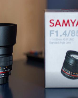 SAMYANG 85 mm f/1.4 AS IF UMC (PER NIKON)