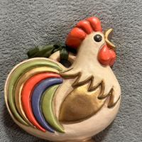 Decorazione Thun a forma di gallo