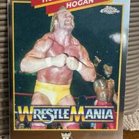 Hulk hogan carta wwe topps chrome