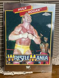 Hulk hogan carta wwe topps chrome