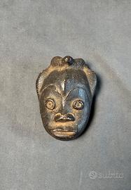 Manufatto etnografico Testa Africa metà XX secolo