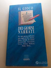 Il gioco dei giorni narrati - Giunti 