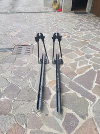 2 portabiciclette tetto della FAPA con antifurto