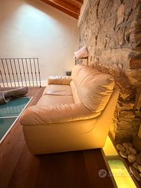 Divano in pelle Natuzzi