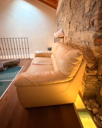 Divano in pelle Natuzzi