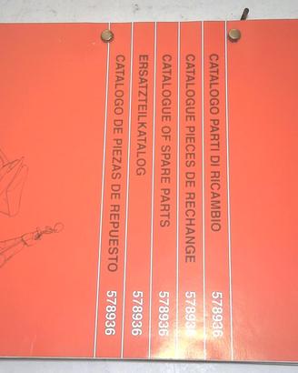 CATALOGO PARTI DI RICAMBIO STALKER GILERA 578936