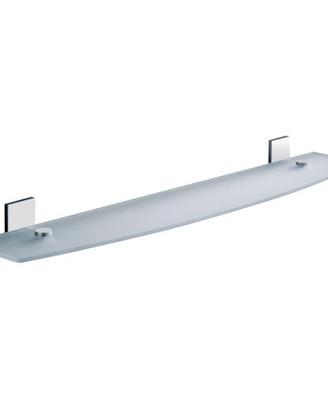 Mensola bagno porta oggetti cm. 58 vetro temperato