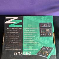 Mixer Compatto 4 canali ZZMXBTR4