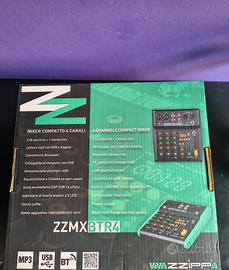 Mixer Compatto 4 canali ZZMXBTR4