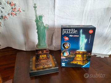 Puzzle 3D Ravensburger con illuminazione
