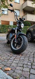 E-Chopper 50cc – 1700km/ BATTERIA NUOVA  - Targato