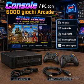 Console Arcade / PC i5 8GB SSD 256GB