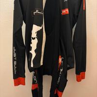 Completo invernale bici BIB + giacca