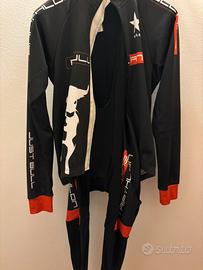 Completo invernale bici BIB + giacca