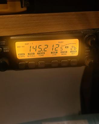 Icom ic 207e Radio Veicolare U e V
