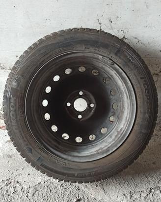 4 gomme termiche  con cerchi