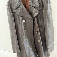 Giubbotto vera pelle vintage uomo tg.L
