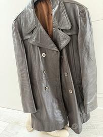 Giubbotto vera pelle vintage uomo tg.L