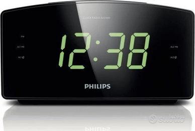 radio sveglia philips mai usata