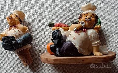 Coppia di oggetti con "Cuoco"