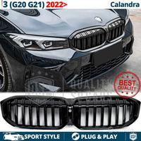 GRIGLIA Doppio Rene per BMW Serie 3 G20 G21 Nera