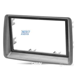 TELAIO GRIGIO SCURO 2-DIN PER FIAT PANDA