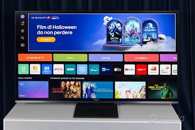 Lg 65 pollici qned smart tv perfetto pari al nuovo