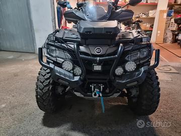 Quad 1.000 overland cfmoto - 2022 targa bianca