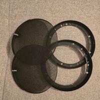 Coppia griglie altoparlanti Infinity 165mm 6,5"