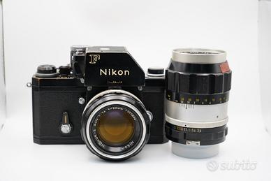 Nikon F + Nikkor-S 501.4 + Nikkor-Q 135/3.5