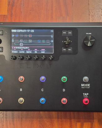 Line6 Helix LT + Backpack + Native + IR & Preset