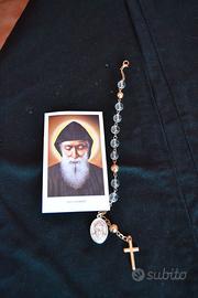 Bracciale Rosario San Charbel con santino