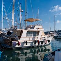 Barca a motore trawler