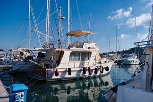 Barca a motore trawler