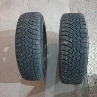 Coppia pneumatici gomme chiodate 185 65 15 citroen