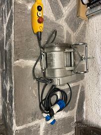 Verricello elettrico 100 kg